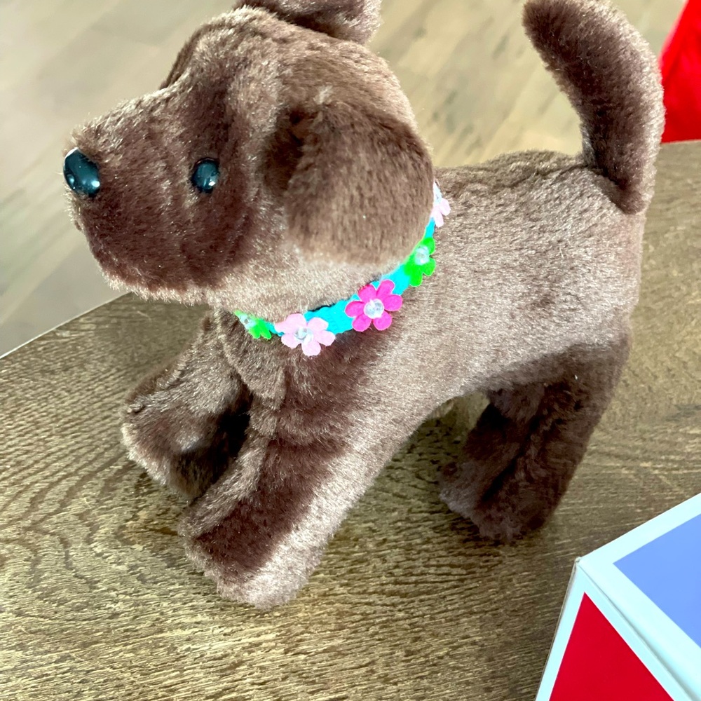 American Girl Retired Brown Lab Puppy Chocolate Chip 2014